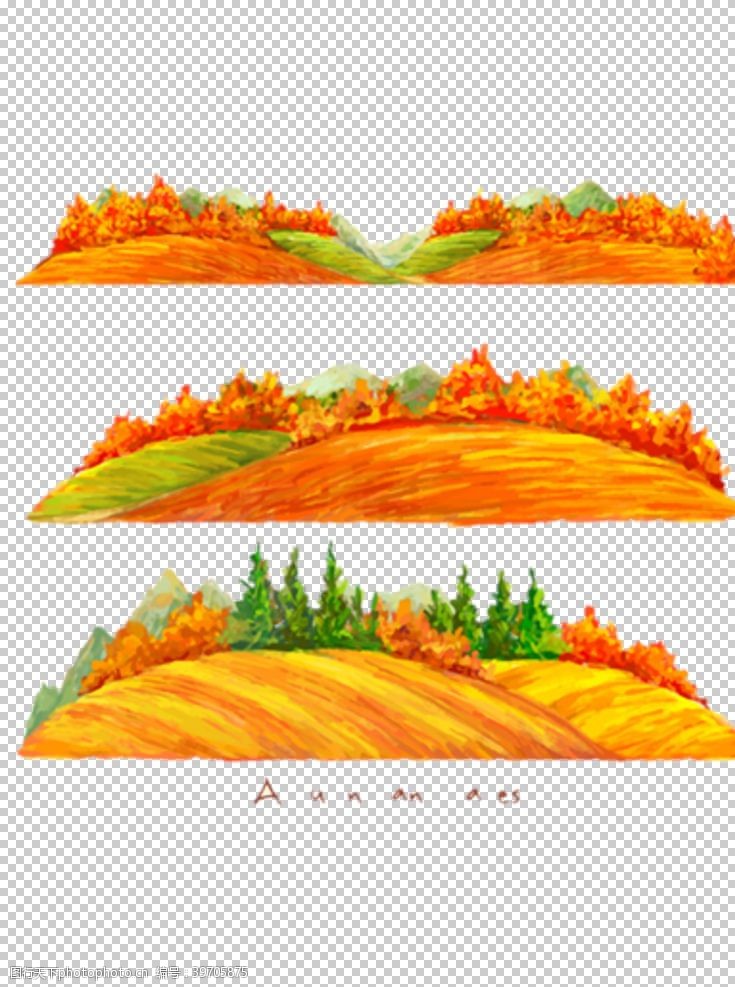 设计色彩秋天素材图片