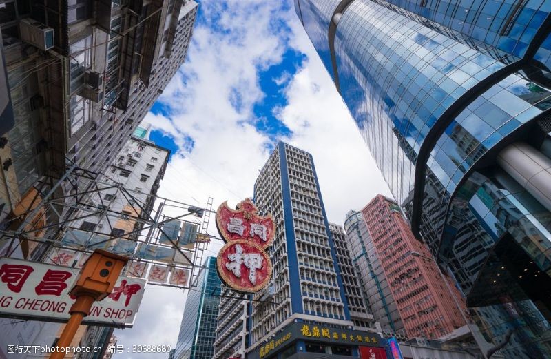 夜港香港图片