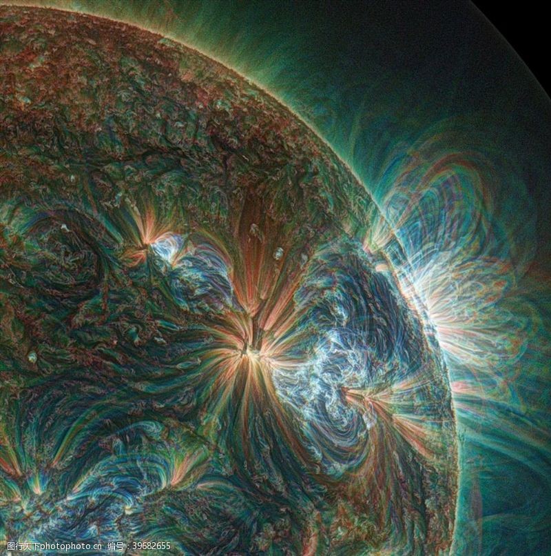 太阳能星球图片