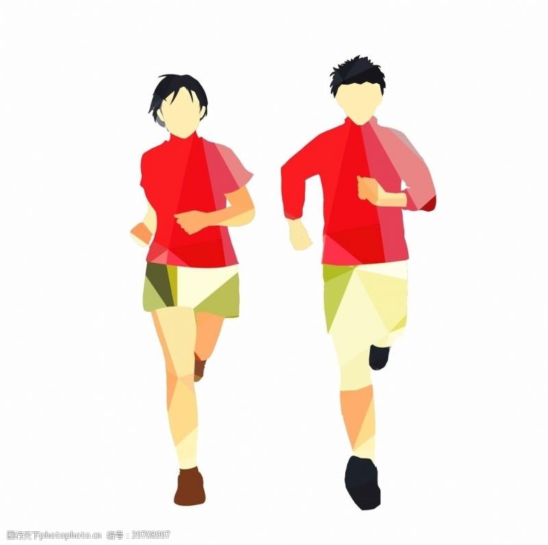 跑步运动运动图片