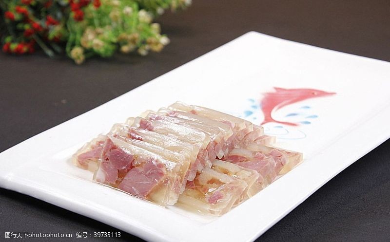 北京菜水晶肴肉图片
