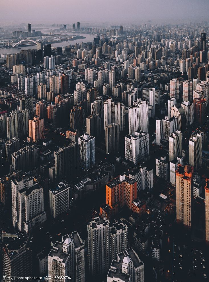 鸟瞰城市城市图片