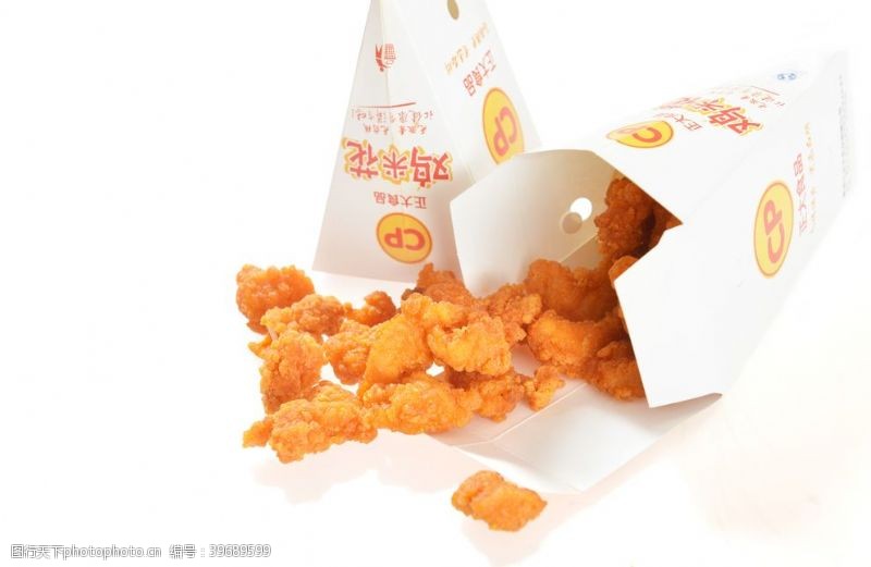 台湾小吃鸡肉油炸图片