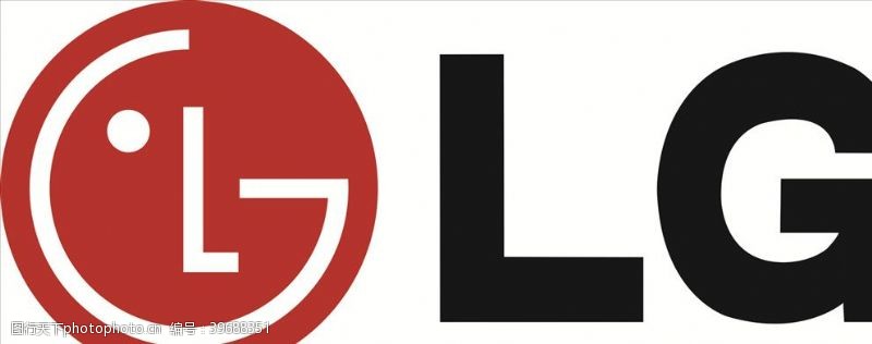企业商标LG高清矢量图图片