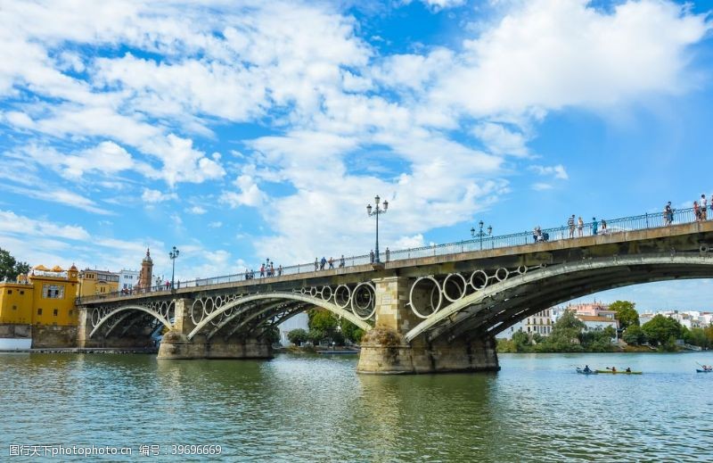 国外风光欧洲城市桥梁图片