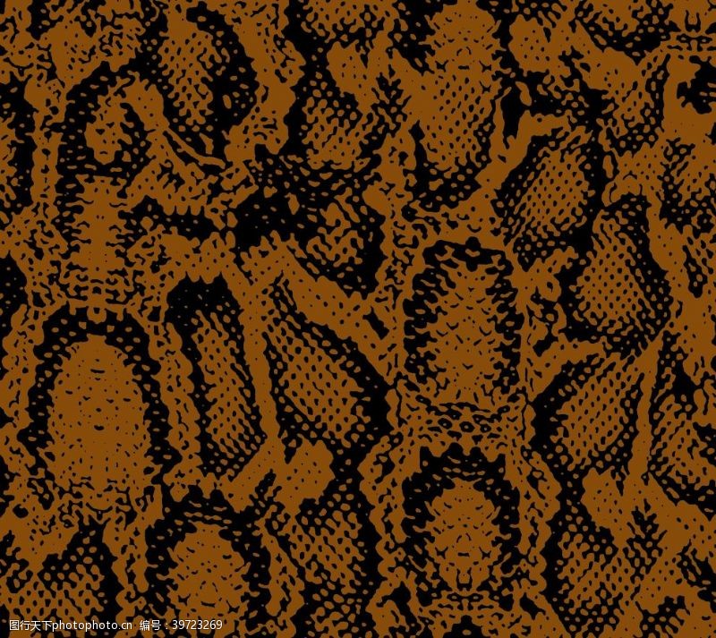 数码迷彩印花蛇纹图片