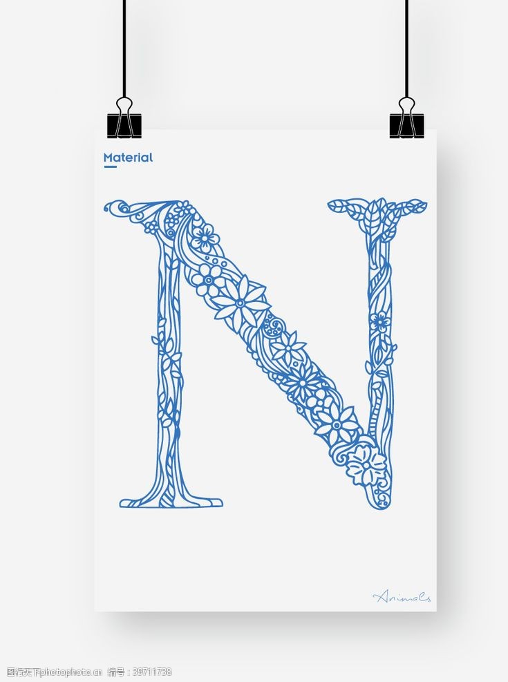 n字体设计图片