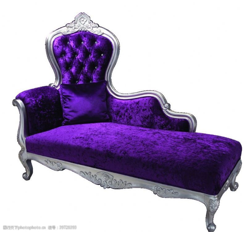 欧式椅子古典沙发床图片