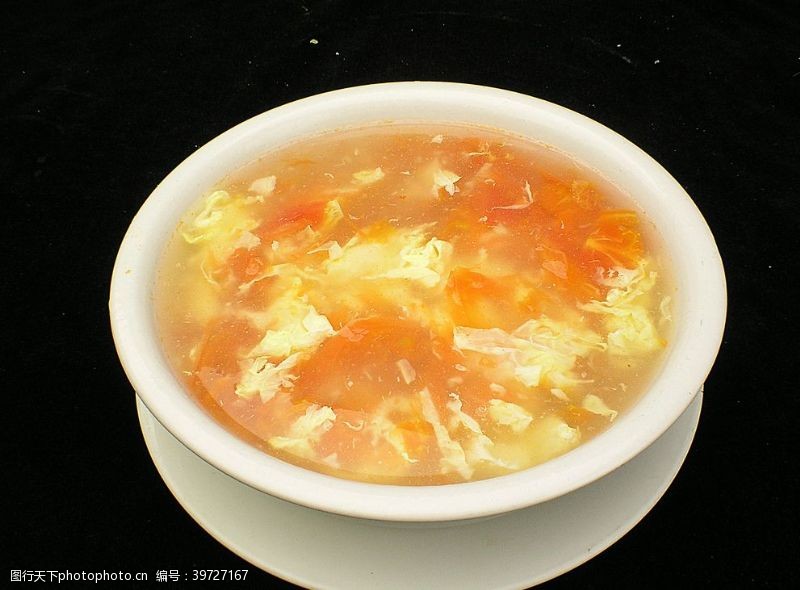 西红柿炒蛋家常菜西红柿鸡蛋汤图片