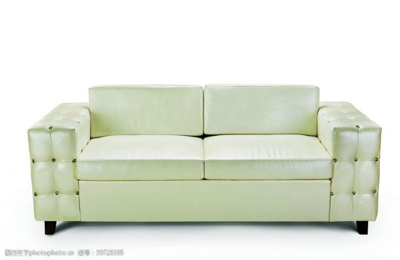 沙发抠图简约皮沙发图片