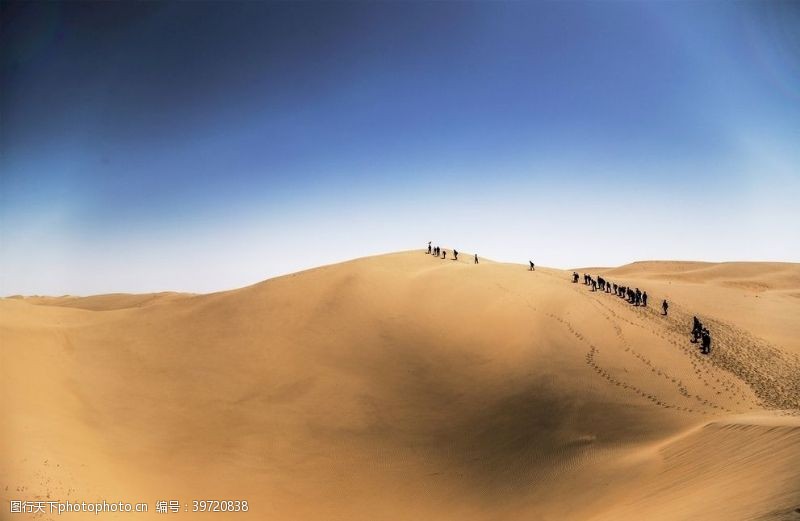 纳凉沙漠风景图片