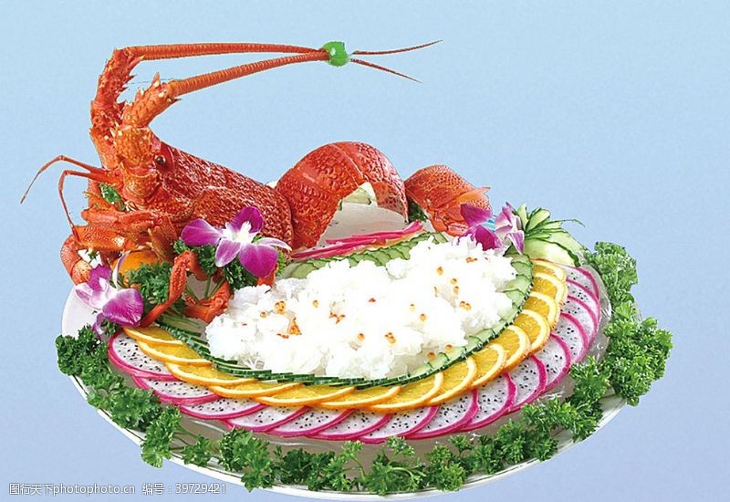 南美洲豫菜澳洲大龙虾图片
