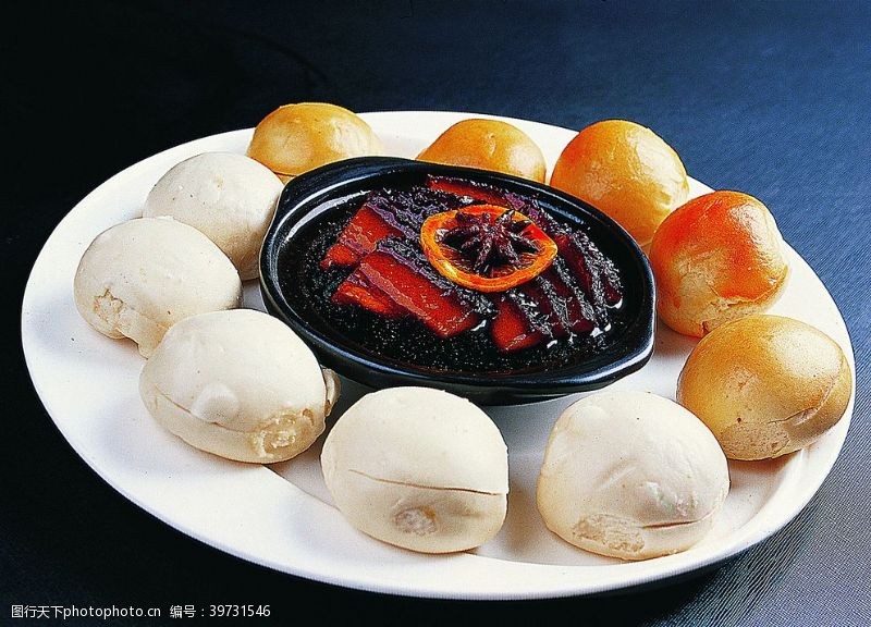 宫廷豫菜烤腊汁肉荚膜图片