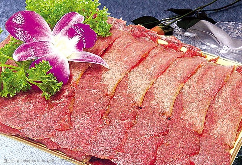 宫廷豫菜孔雀肉图片