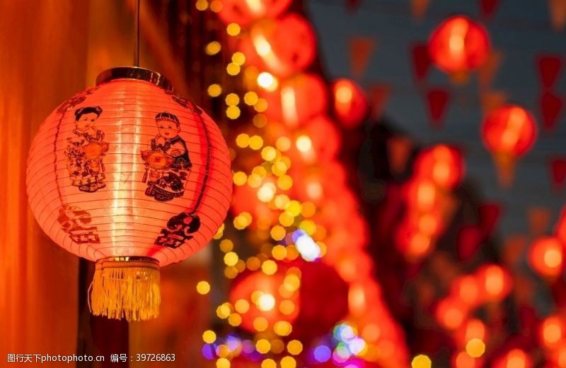 礼物件中国风新年图片