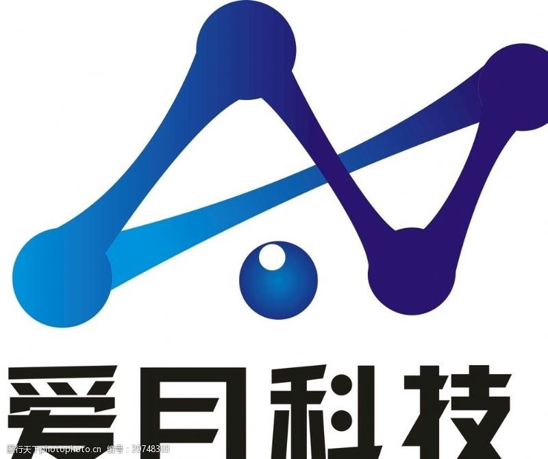 虚实爱目科技logo图片
