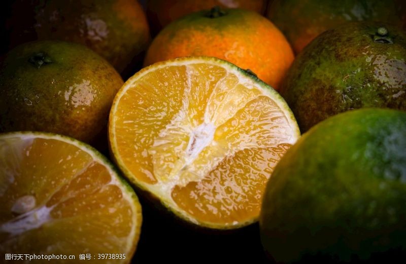 橘子果冻橙图片