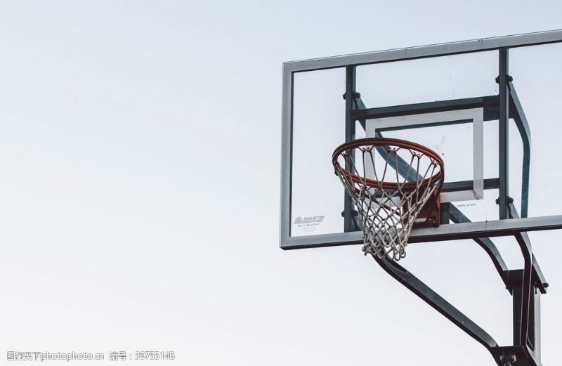 体育运动摄影篮球架斯伯丁图片