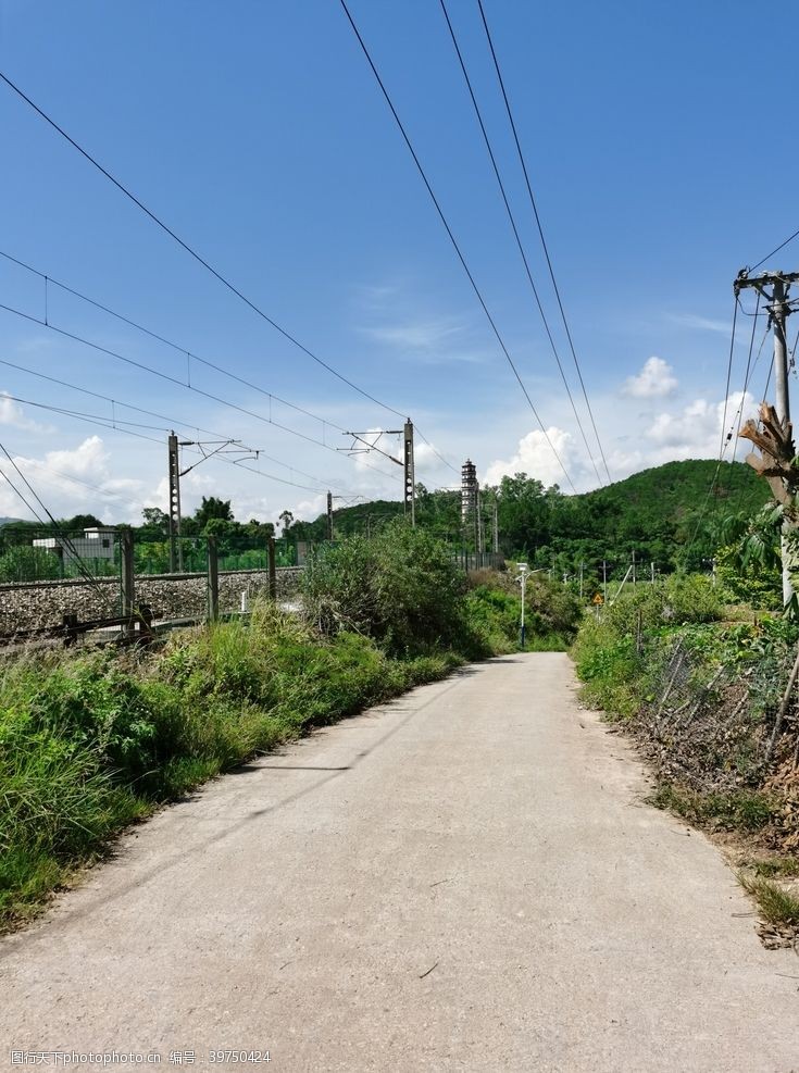 公路风光农村户外景色图片