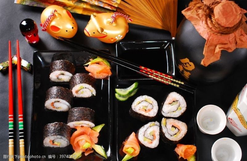 日本小吃日本寿司图片