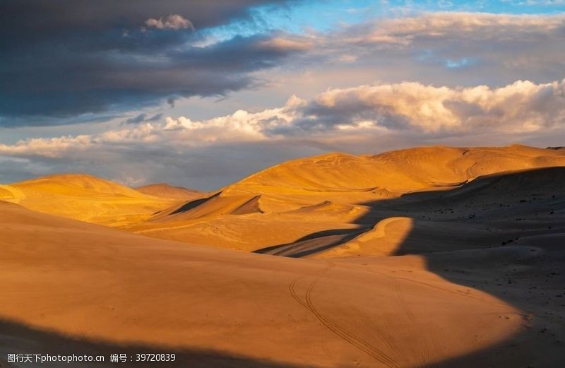 干旱沙漠风景图片