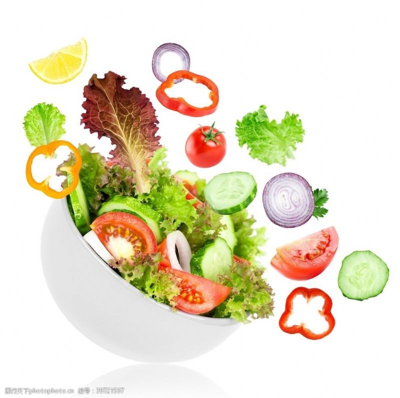 沙律海报蔬菜沙拉图片