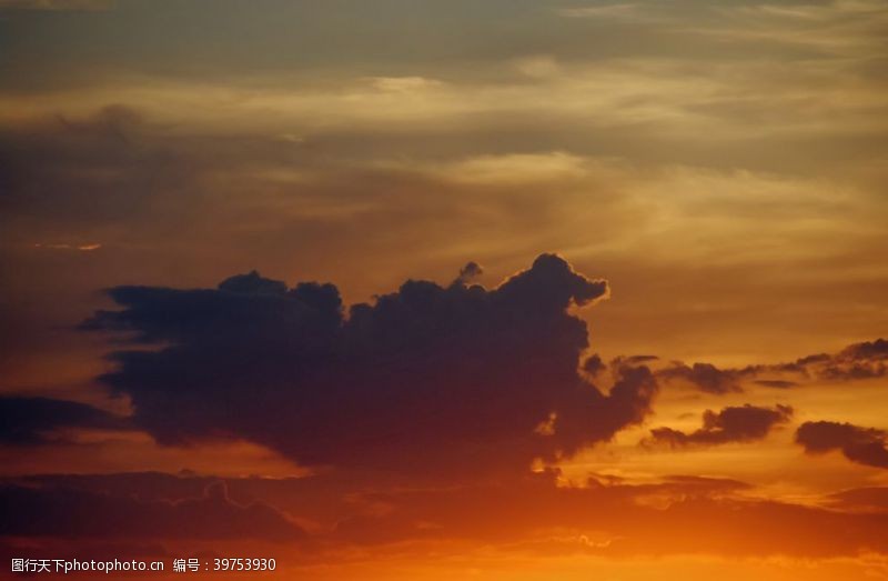 日出日落天空朝霞图片