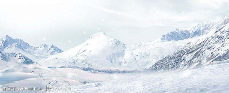 阿尔卑斯山脉雪图片