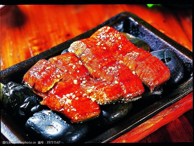 宫廷豫菜烤鳗鱼图片