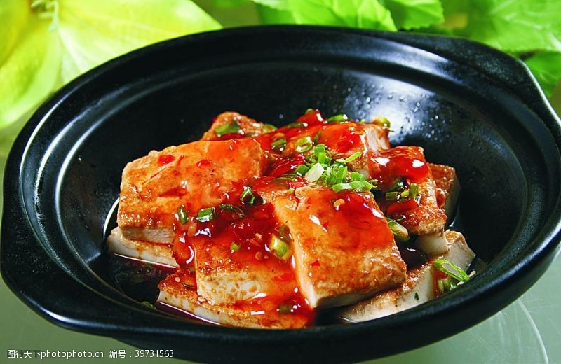 宫廷豫菜客家酿豆腐图片