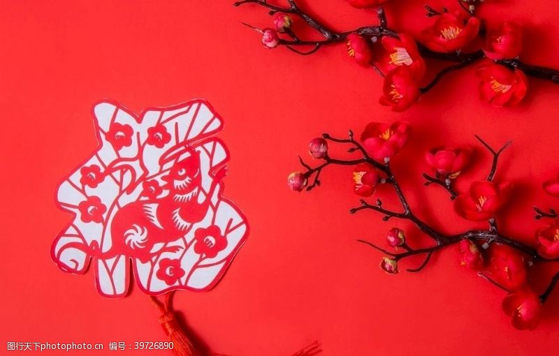 祈福中国中国风新年图片