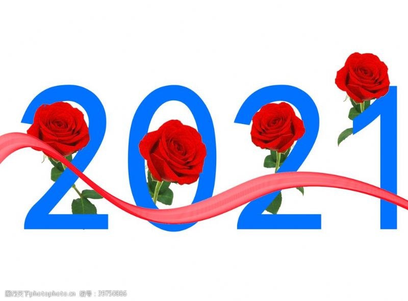 红色玫瑰花2021玫瑰图片