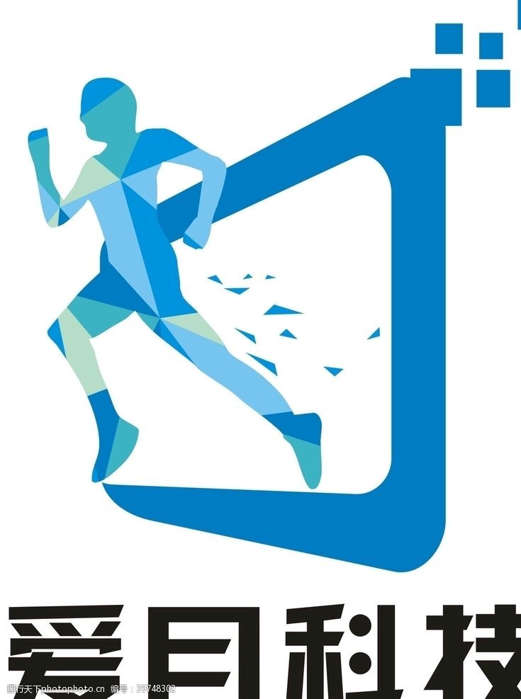 虚实爱目科技logo图片