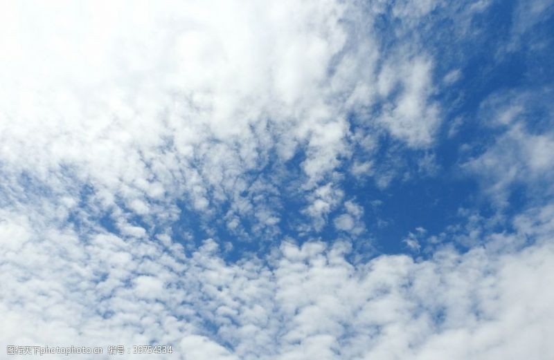自然风光高空白云图片