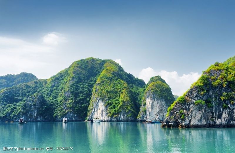 朦胧背景湖光山色图片