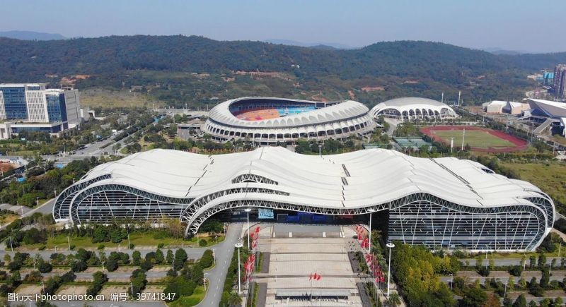 园林建筑湖南省地级市最大的国际会展中心图片