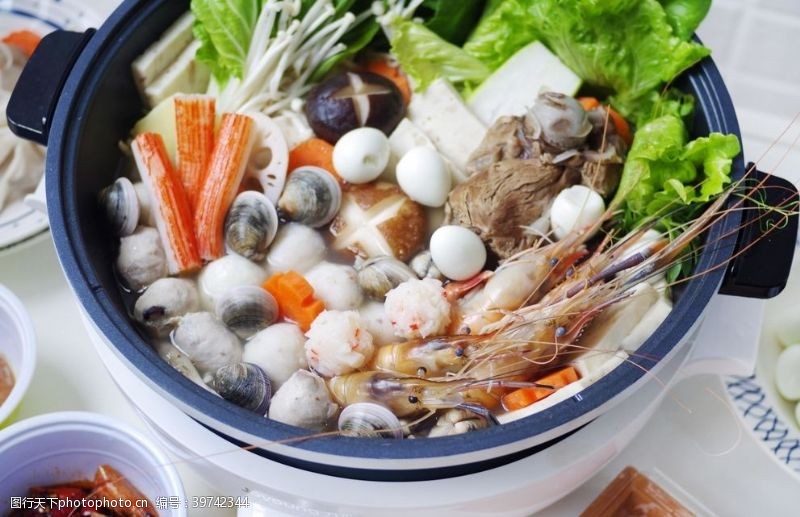 红金鱼火锅配菜图片