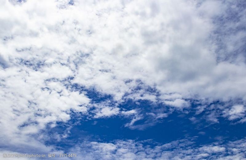 影视素材蓝天白云摄影图片