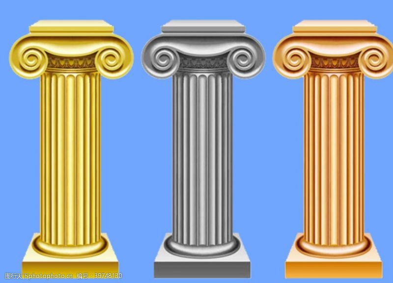 柱子设计罗马柱图片