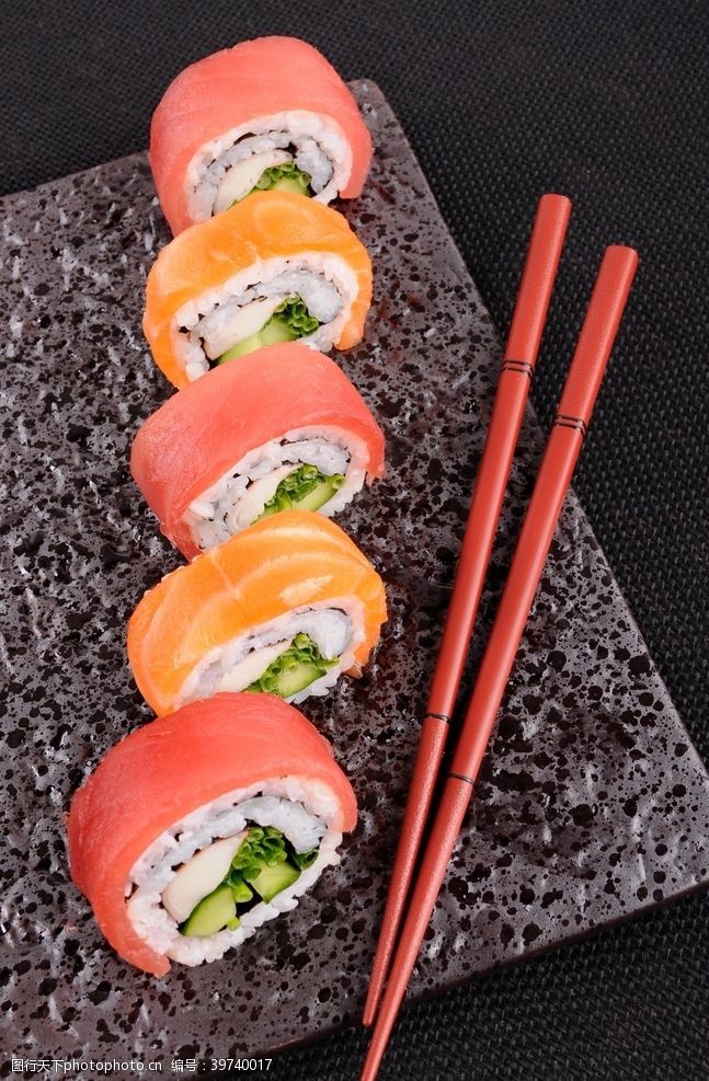 新鲜寿司日本寿司图片