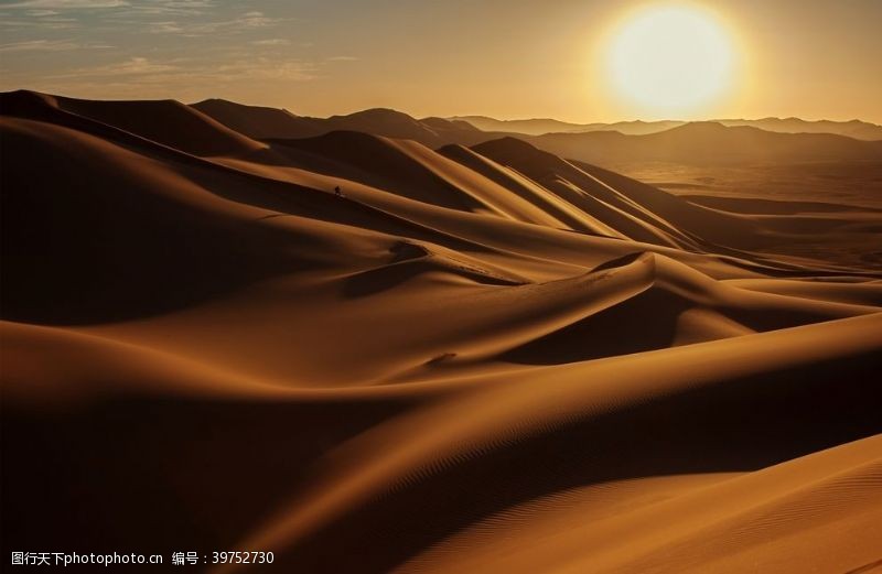 细沙沙漠戈壁图片