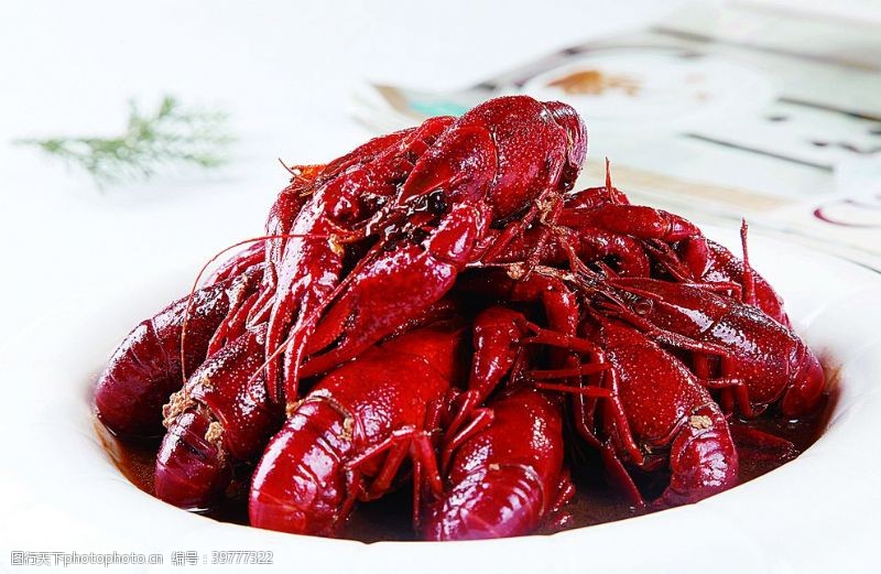 新鲜小龙虾特色菜十三香龙虾图片