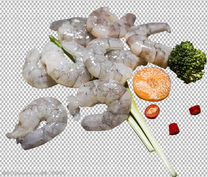 海鲜写真虾仁图片