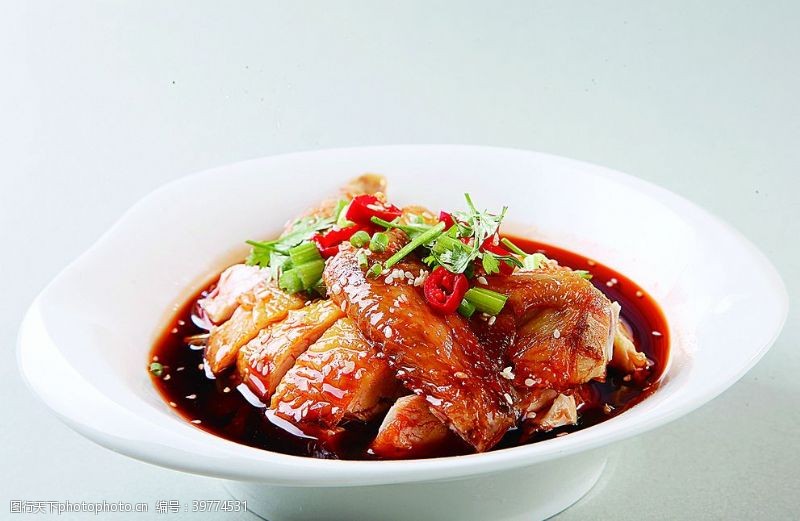 北京淮扬菜口味水晶鸡图片