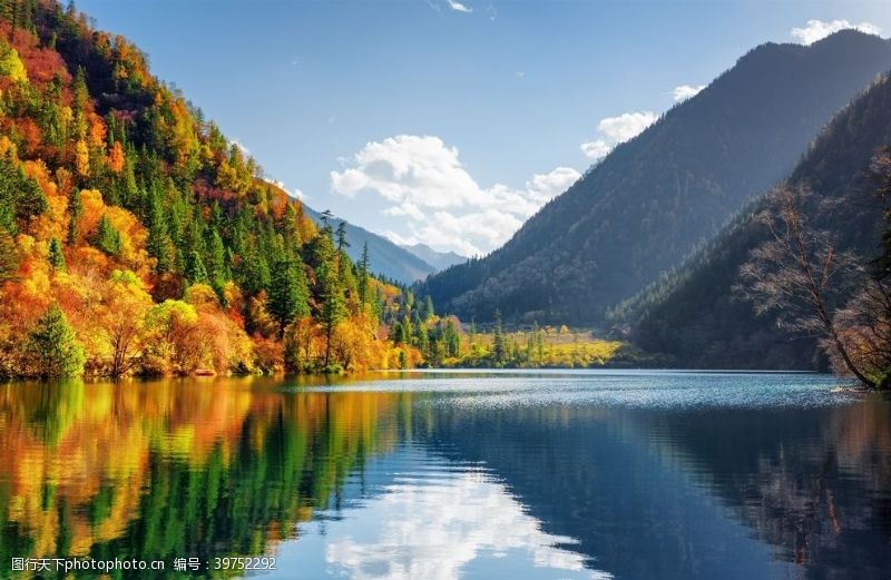 美丽中国湖光山色图片