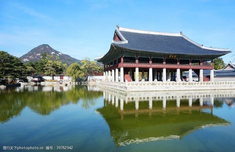 韩国旅游景福宫图片