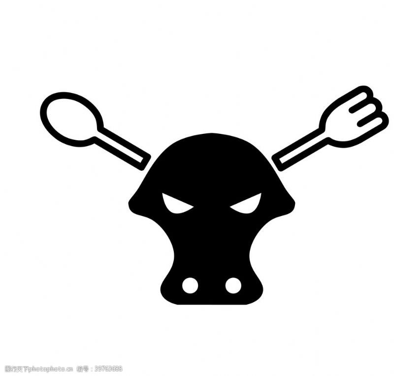 厨师牛logo图片