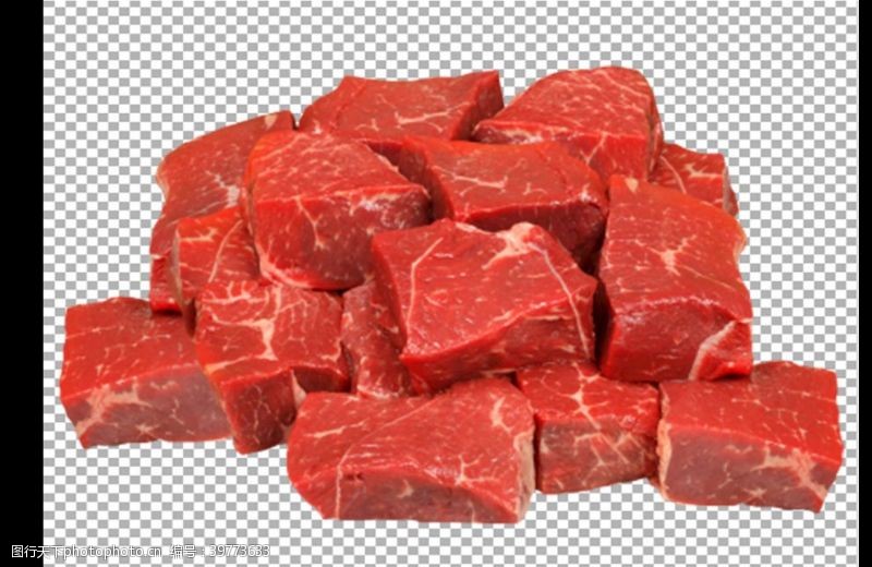 烧烤背景牛肉图片