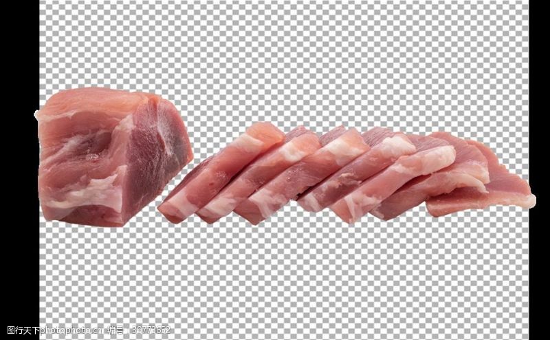 生猪肉牛肉图片