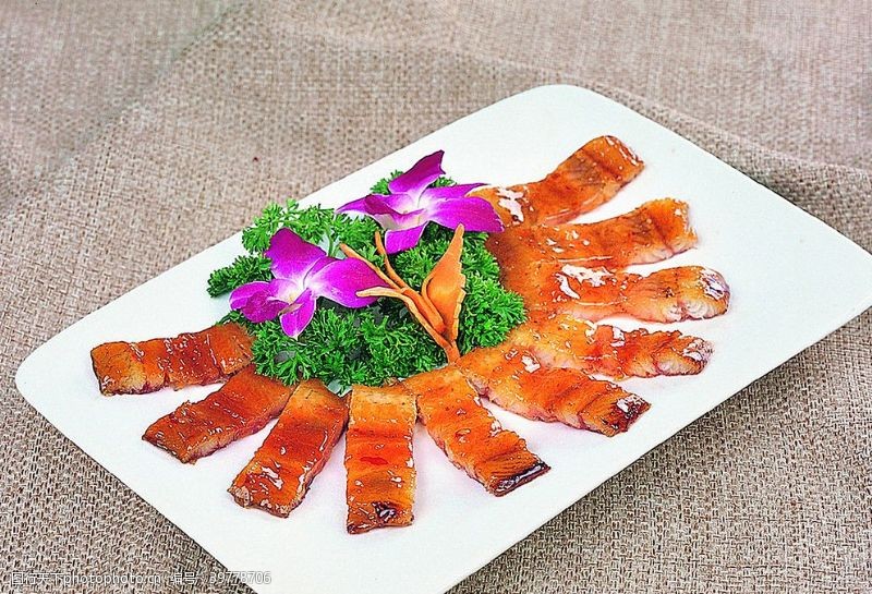 碳烤鱼新疆菜碳烤鳗鱼图片